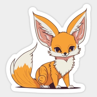 Fennec Fox Sticker